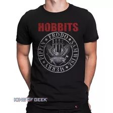Camiseta Hobbits O Senhor Dos Anéis Camisa Filmes Geek Série
