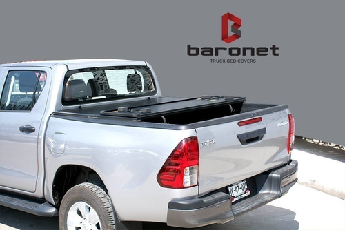 Tapa Cubre Batea Hard 3 Fold Toyota Hilux 16-20 Doble Cab. Foto 6