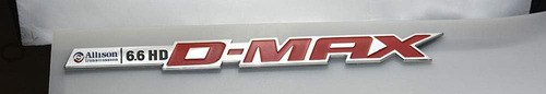Duramax Dmax Allison 6.6hd Emblemas De Transmisin 3d De Rep Foto 3