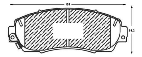 Pastilla De Freno Delantera Honda Passport  3.5 2020 Foto 2