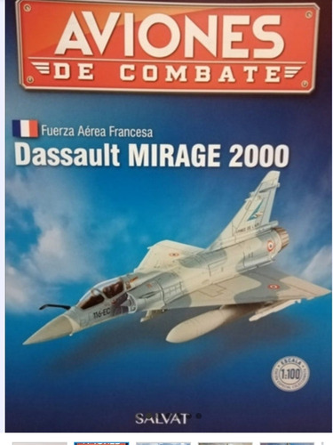 Salvat Aviones De Combate No 25 Dassault Mirage 2000 