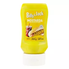 Mostarda Amarela Billy & Jack Squeeze 200g