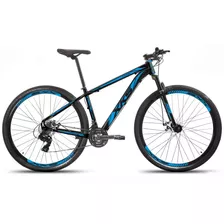 Bicicleta Aro 29 Xks 27 Marchas Freio A Disco Hidráulico Cor Preto/azul Tamanho Do Quadro 19