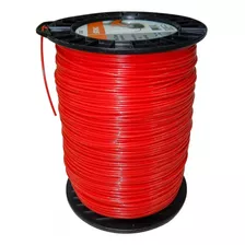 Bobina Nylon Fio De Corte Stihl 2,7mm Com 512 Metros Redondo Cor Vermelho