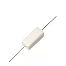 Resistor De Porcelana 0,22r (0r22) 5w (lote De 10 Peças)