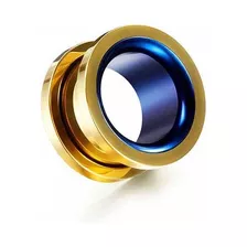 Alargador Clássico 2 Cores Dourado E Azul