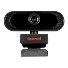 Webcam Tgt Hms180 Full Hd 1080p 30 Fps Microfone Pc Notebook Cor Preto