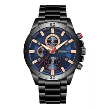 Reloj Curren Ref: 242 Negro/azul