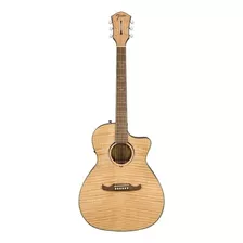 Guitarra Acústica Fender Alternative Fa-345ce 0971343021 Para Diestros Natural Walnut Brillante