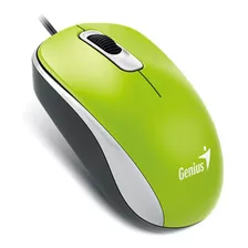 Mouse Genius Dx-110 Usb Verde Primavera