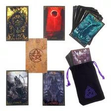 Kit Baralho Tarot Personalizado Segredos Mistérios Original