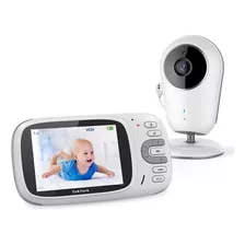 Câmera Babá Eletronica Com Monitor Lcd Visão Noturna Wifi