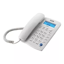 Telefone Elgin C/fio Ident Chamadas/viva Voz Tcf 3000 Branco