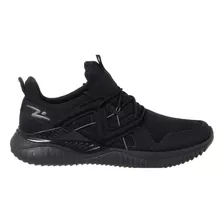 Zapatilla Hombre Negro 9404