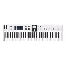 Controlador Midi Arturia Keylab Essential 61 Mk3 Blanco