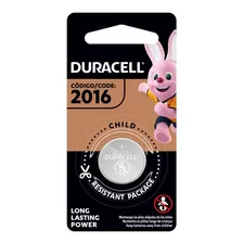 03 - Pilhas Cr 2016 Duracell 3v Alcalina Bateria Moeda 