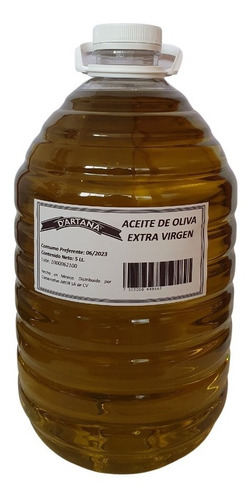 Aceite De Oliva Extra Virgen 5 Litros Marca D'artana