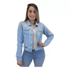 Jaqueta Jeans Feminina Curta Lançamento Inverno Promoção