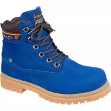 Bota Feminino Coturno Walker Couro Legitimo Terra Azimute