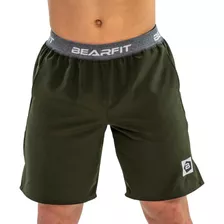 Bermuda Bearfit Sport Short Verde Crossfit Wombo