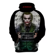 Blusa Frio Moletom Casaco Arlequina Coringa Palhaço Filme 30