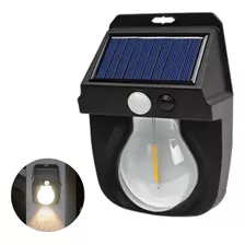 Arandela Solar Lampadas Para Jardim Luminaria Externa Luz