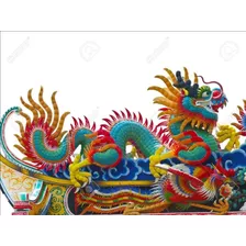 Dragon Leon Mil Colores Resina Feng Shui Relax No Es Dbz Kai