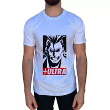 Remera Plus Ultra Bnha 100% Algodón - Anime Manga