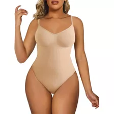 Shaperx Body Para Mujer Con Control De Abdomen, Sin Costuras