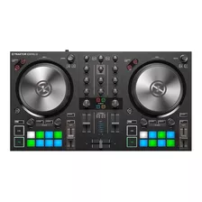 Controlador Dj Native Instruments Traktor Kontrol S2 Mk3 Preto Da 2 Canais