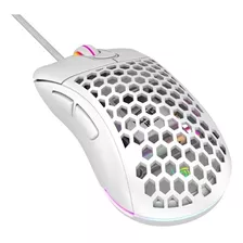 Mouse Gamer De Juego Vsg Aquila Air Blanco Mate