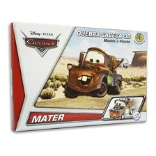 Quebra Cabeça Carros Mater - Dtc - 3d - Disney