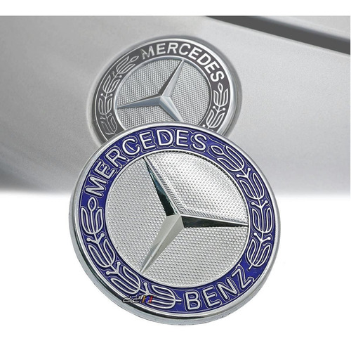 Emblema Para Cofre Mercedes Benz Clase A C E Slk G Foto 2