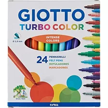 Marcadores Giotto Turbo Color 24 Colores