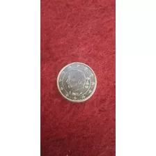 Vendo Moneda Conmemorativa Rey Alberto 2, 5 Cent. Euro, Oro