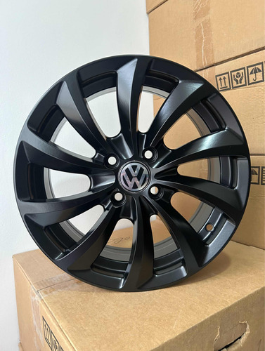 Rines 15 Vw Gol  Robust Saveiro Jetta A3 Satin Black 4_100 Foto 2