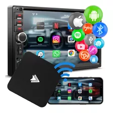 Adaptador Carplay Espelhamento Android Wireles Bluetooth 5.0