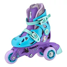 Playwheels Frozen Glitter - Patines Convertibles 2 En 1, Tal