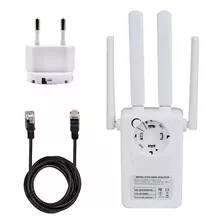 Repetidor Super Wi-fi Mini Roteador Wireless 4 Antenas 