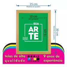 Tela De Serigrafia, Quadro De Estamparia Personalizado.