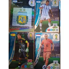 Cartas,cards De Futbol Del Mundial Brasil 2014