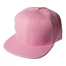 Gorra Plana Snack Pack Unicolor Rosada Original Pink Dama