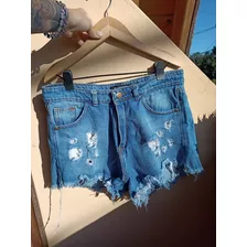 2 Short De Jean Mujer Talle 38 Sisa Y Ask Denim