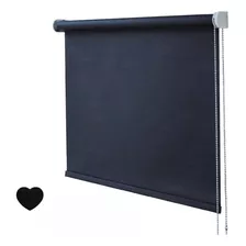 Cortina Roller Screen, Solarview, Microperforado - 100 X 140 Color Negro