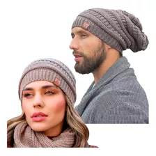 Touca Gorro Caído Boina Beanie Lã Masculina Confortável