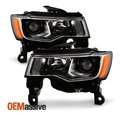 Faros Cromado Jeep Grand Cherokee Laredo 2021 3.6l Foto 2