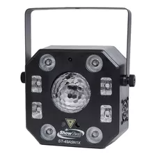 Projetor Multi Efeitos 9 Leds 5in1 Strobo Laser C/ Controle