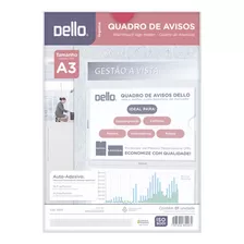 12 Quadro Aviso Multiuso Expositor A3 Dello Display Cristal