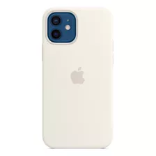 Funda De Silicona Apple Con Magsafe Para iPhone 12 / 12 Pro Color Blanco - Distribuidor Autorizado