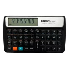 Calculadora Financeira Truly Tr12c Platinum + 120 Funções